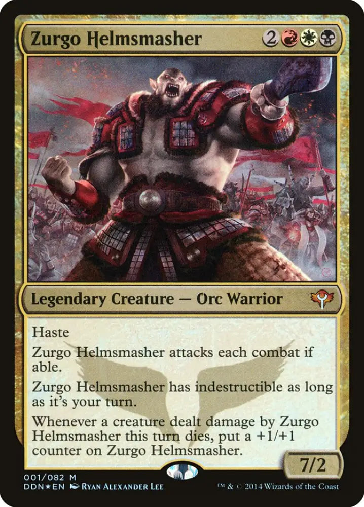 Zurgo Helmsmasher [Duel Decks: Speed vs. Cunning] - MTG Single
