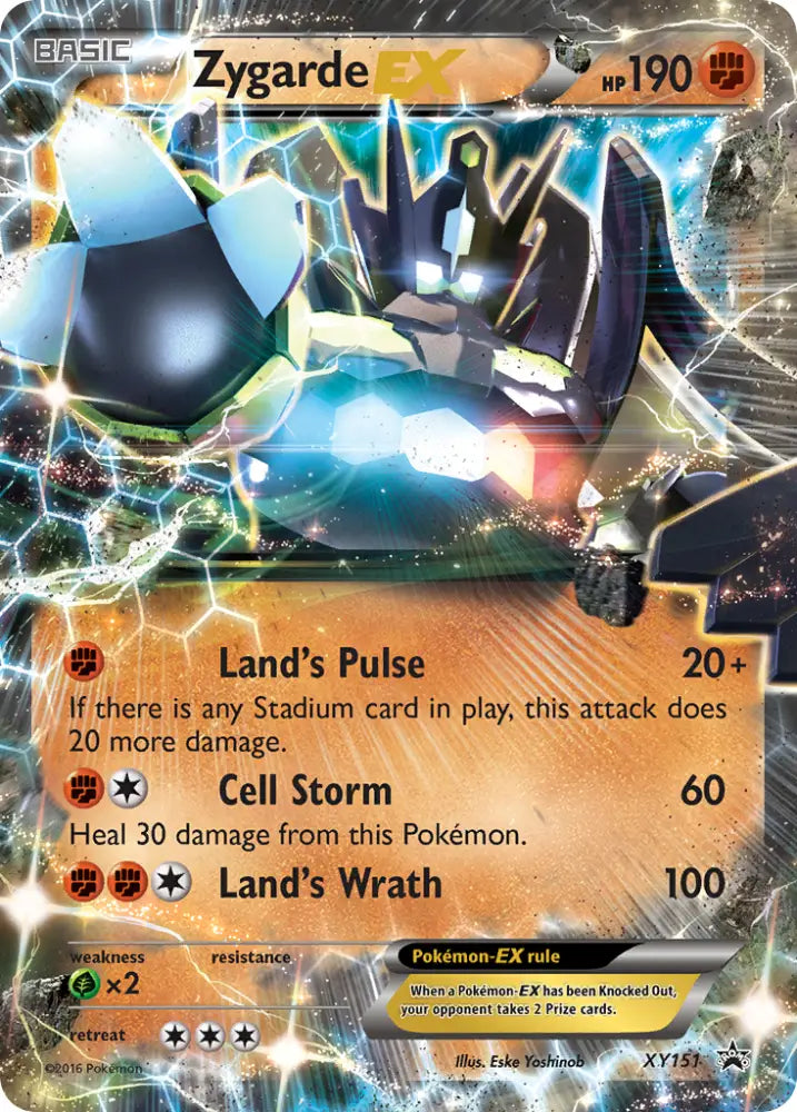 Zygarde EX (XY151) [XY: Black Star Promos] - Pokemon Single