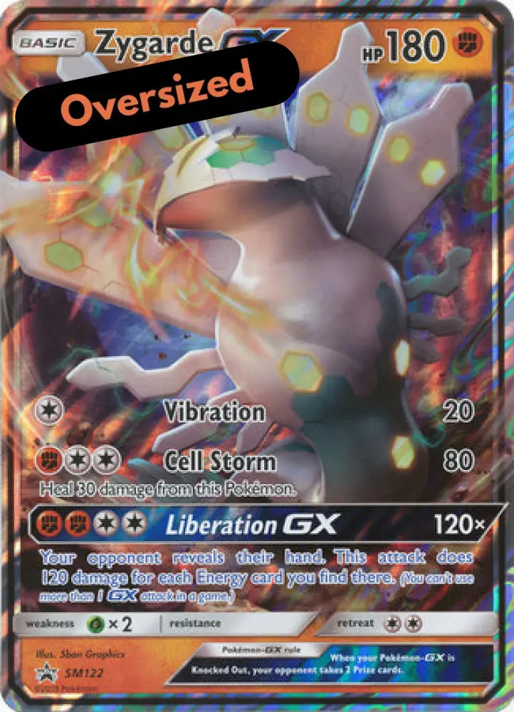 Zygarde GX(SM122)(Jumbo Card) [Sun & Moon: Black Star Promos] - Pokemon Single