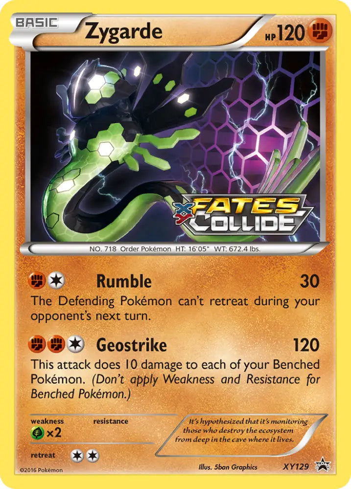 Zygarde (XY129) [XY: Black Star Promos] - Pokemon Single