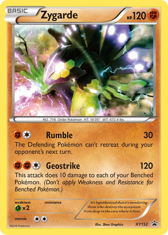 Zygarde (XY152) [XY: Black Star Promos] - Pokemon Single