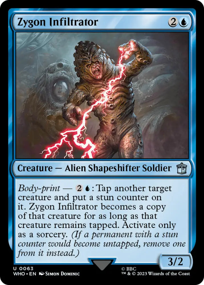 Zygon Infiltrator [Doctor Who] - MTG Single
