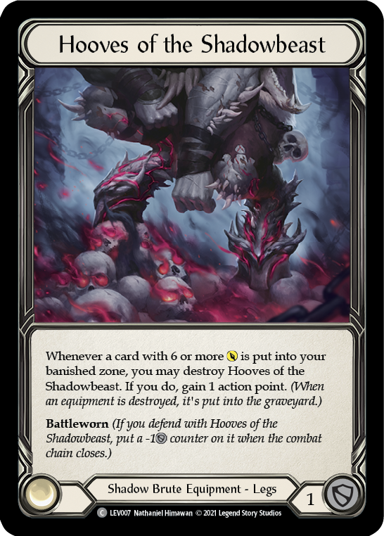Hooves of the Shadowbeast [Monarch Blitz Deck]