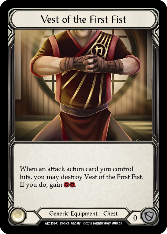 Vest of the First Fist [Arcane Rising 1st Edition] 1st Edition Normal
