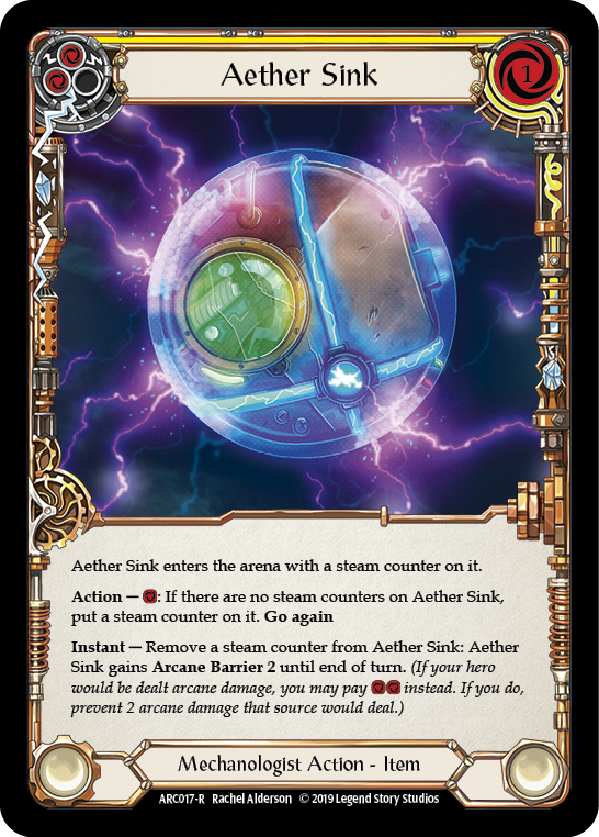 Aether Sink [Arcane Rising 1st Edition] 1st Edition Normal