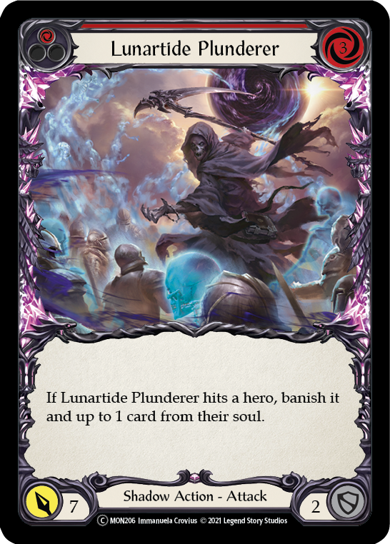 Lunartide Plunderer (Red) [Monarch Unlimited] Unlimited Normal