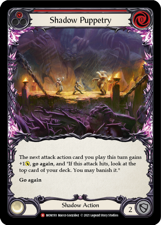 Shadow Puppetry [Monarch 1st Edition] 1st Edition Rainbow Foil
