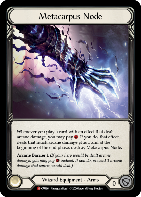 Metacarpus Node [Crucible of War 1st Edition] 1st Edition Normal