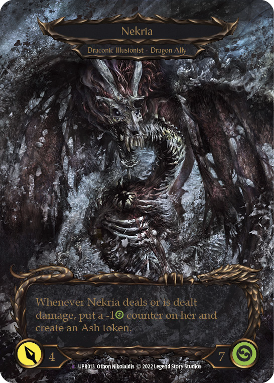 Invoke Nekria // Nekria (Marvel) [Uprising] Cold Foil