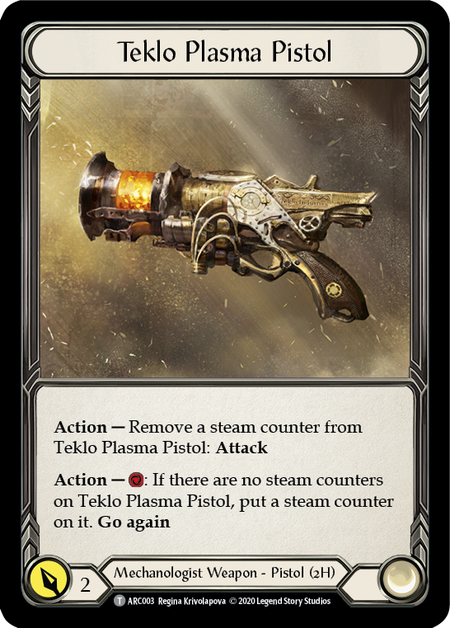 Azalea, Ace in the Hole // Teklo Plasma Pistol [Arcane Rising Unlimited]