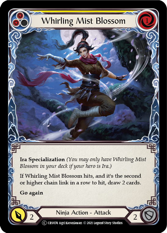 Whirling Mist Blossom [Crucible of War Unlimited] Unlimited Rainbow Foil