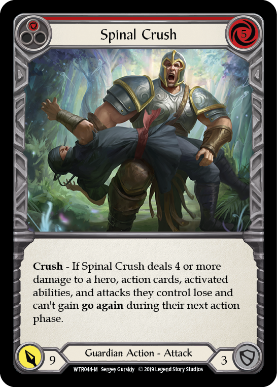 Spinal Crush [Welcome to Rathe 1st Edition] Alpha Print Normal