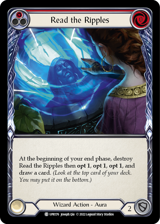 Read the Ripples (Red) [Uprising] Rainbow Foil