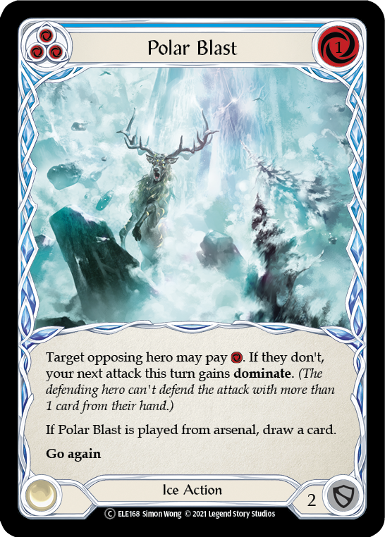 Polar Blast (Blue) [Tales of Aria Unlimited] Unlimited Rainbow Foil
