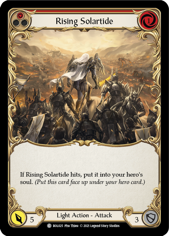 Rising Solartide (Red) [Monarch Blitz Deck]