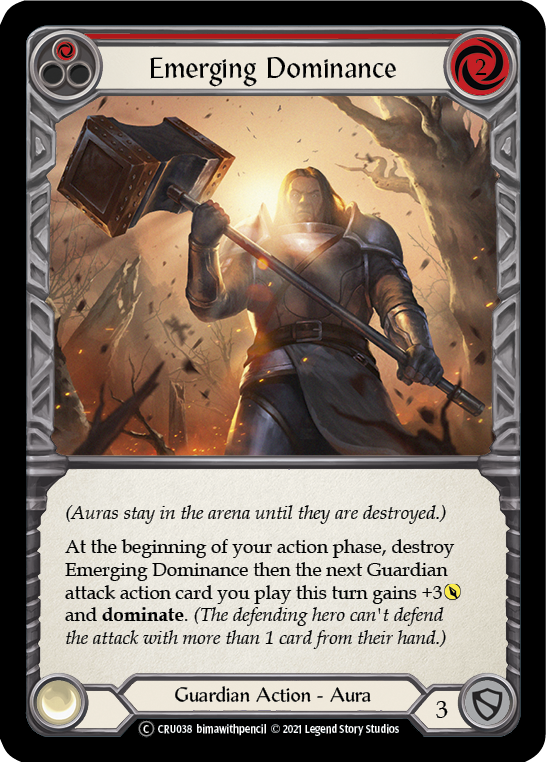 Emerging Dominance (Red) [Crucible of War Unlimited] Unlimited Normal