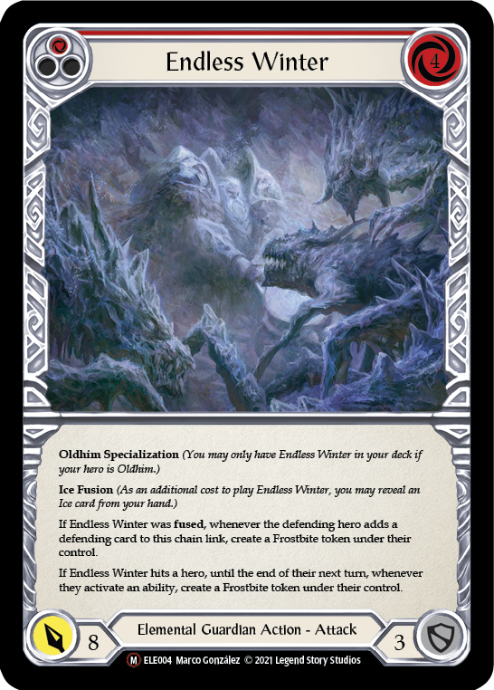 Endless Winter [Tales of Aria Unlimited] Unlimited Rainbow Foil