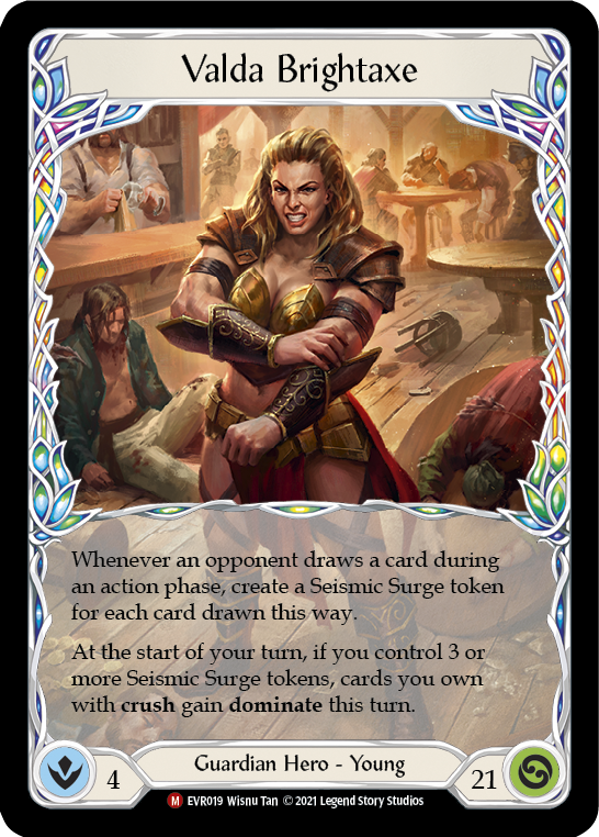 Valda Brightaxe [Everfest] 1st Edition Normal