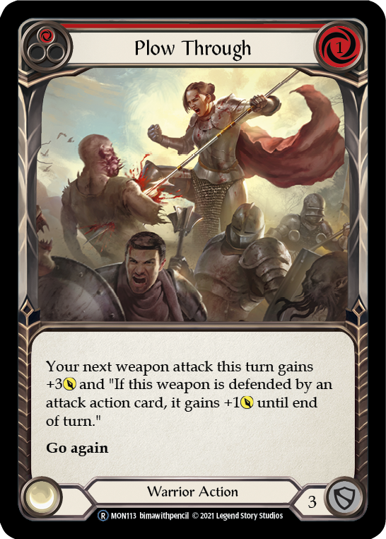 Plow Through (Red) [Monarch Unlimited] Unlimited Normal