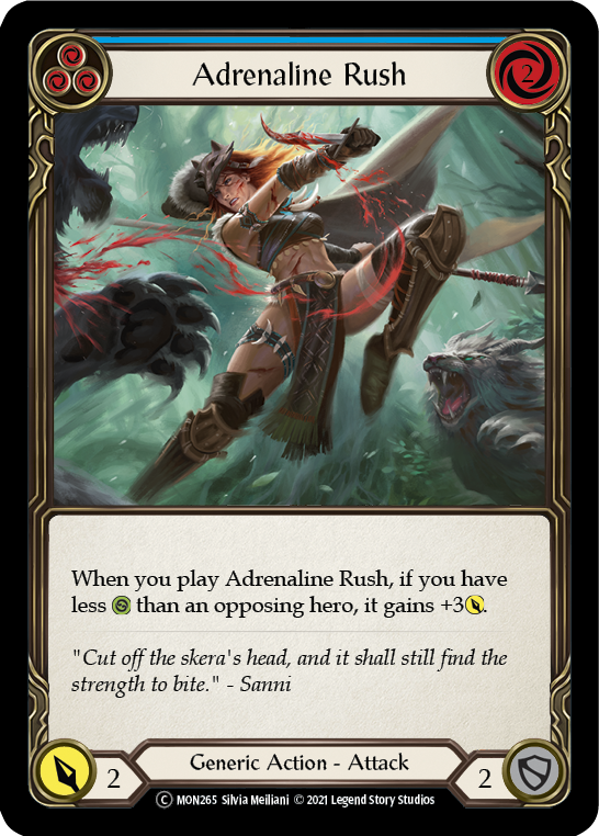 Adrenaline Rush (Blue) [Monarch Unlimited] Unlimited Normal