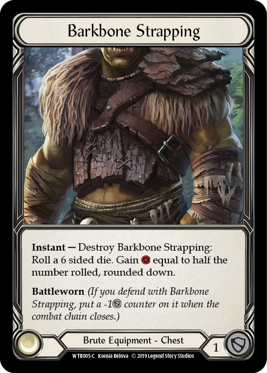 Barkbone Strapping [Welcome to Rathe 1st Edition] Alpha Print Cold Foil