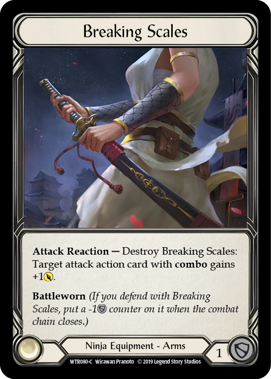 Breaking Scales [Welcome to Rathe 1st Edition] Alpha Print Cold Foil
