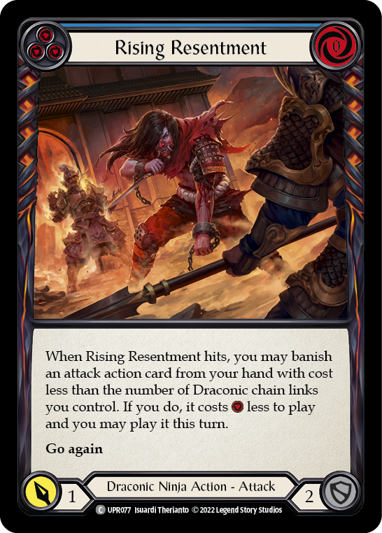 Rising Resentment (Blue) [Uprising]