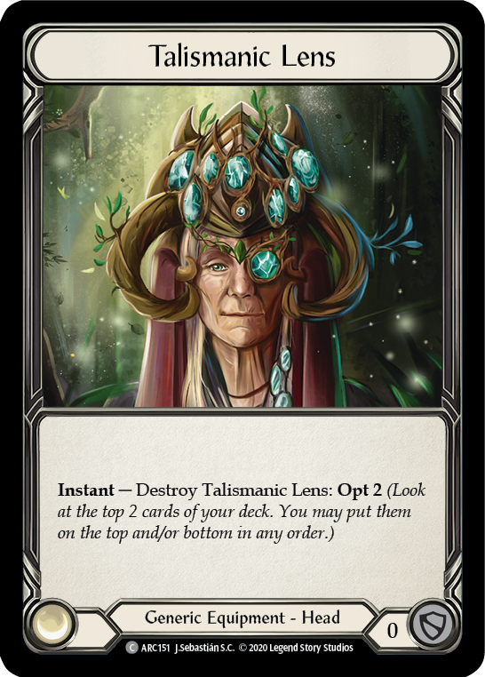 Talismanic Lens [Arcane Rising Unlimited] Unlimited Normal