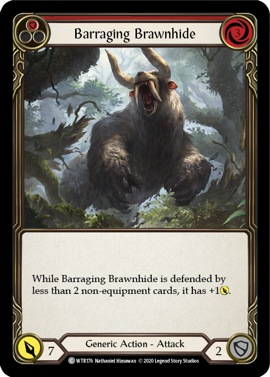 Barraging Brawnhide (Red) [Welcome to Rathe Unlimited] Unlimited Normal