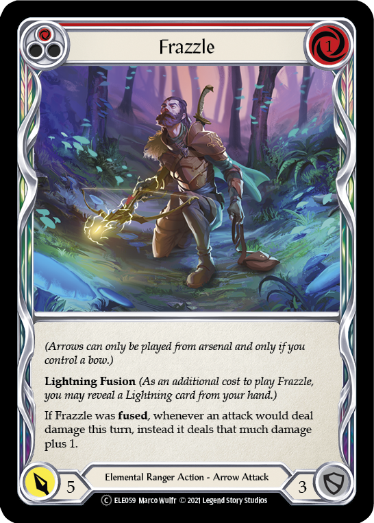 Frazzle (Red) [Tales of Aria Unlimited] Unlimited Rainbow Foil