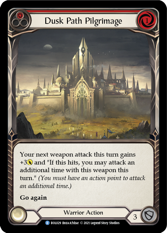 Dusk Path Pilgrimage (Red) [Monarch Blitz Deck]