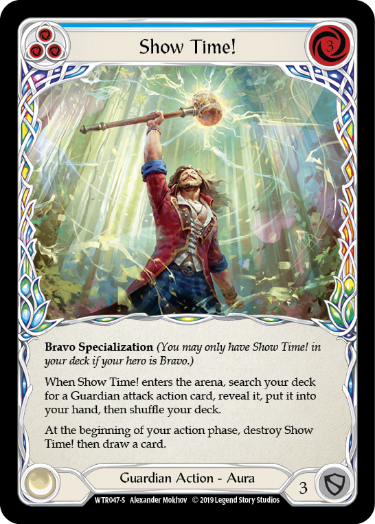 Show Time! [Welcome to Rathe 1st Edition] Alpha Print Rainbow Foil