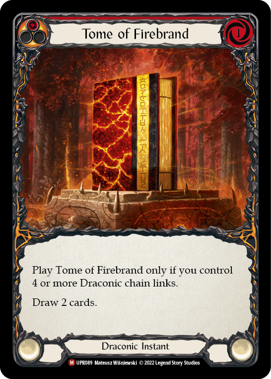 Tome of Firebrand [Uprising] Rainbow Foil