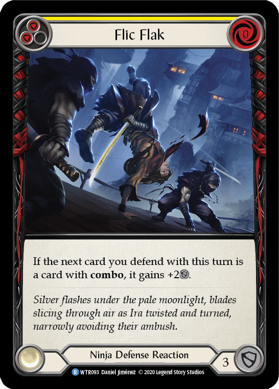 Flic Flak (Yellow) [Welcome to Rathe Unlimited] Unlimited Rainbow Foil