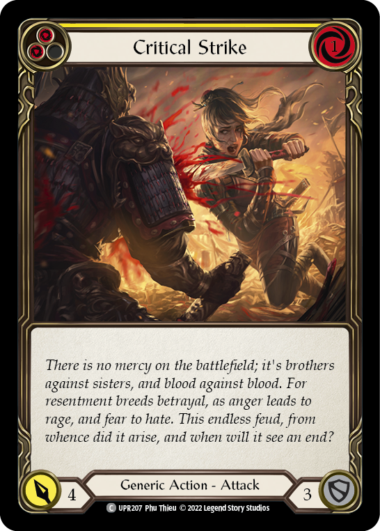 Critical Strike (Yellow) [Uprising]