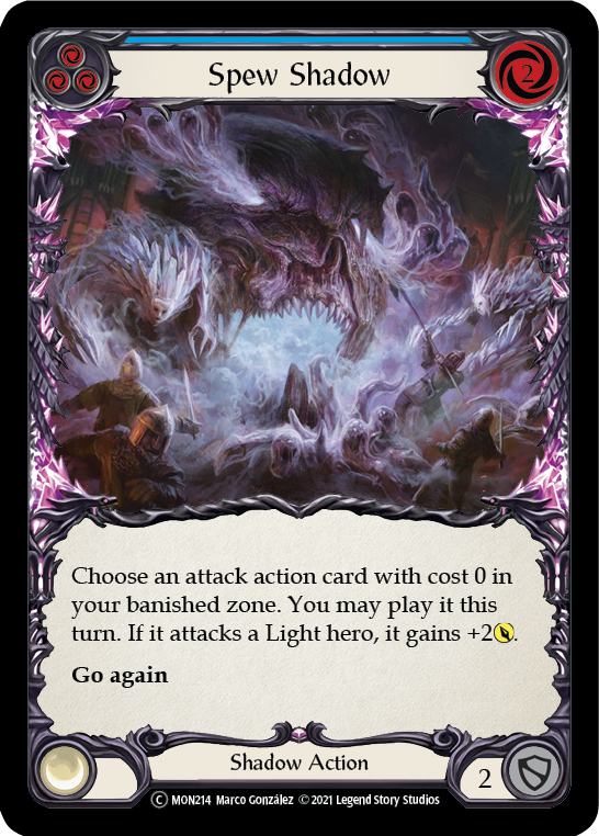 Spew Shadow (Blue) [Monarch Unlimited] Unlimited Normal