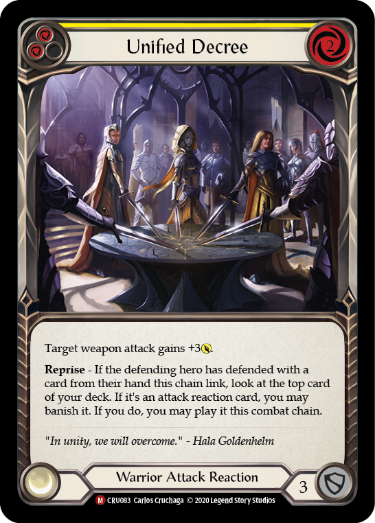 Unified Decree [Crucible of War 1st Edition] 1st Edition Normal