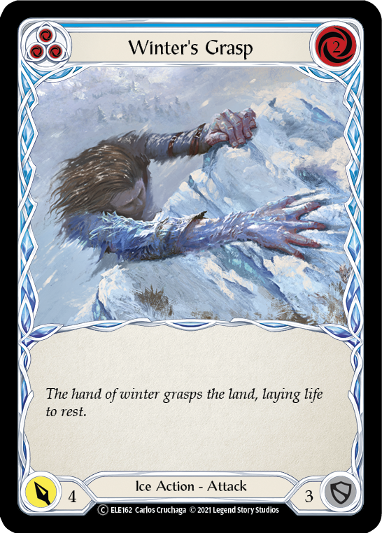 Winter's Grasp (Blue) [Tales of Aria Unlimited] Unlimited Rainbow Foil