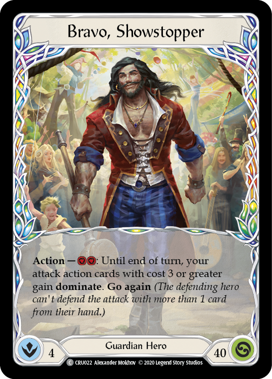 Bravo, Showstopper [Crucible of War 1st Edition] 1st Edition Normal