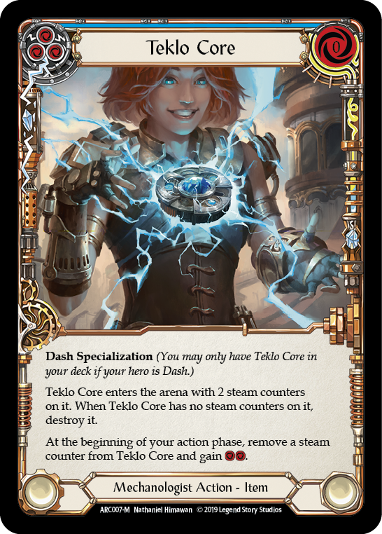 Teklo Core [Arcane Rising 1st Edition] 1st Edition Normal