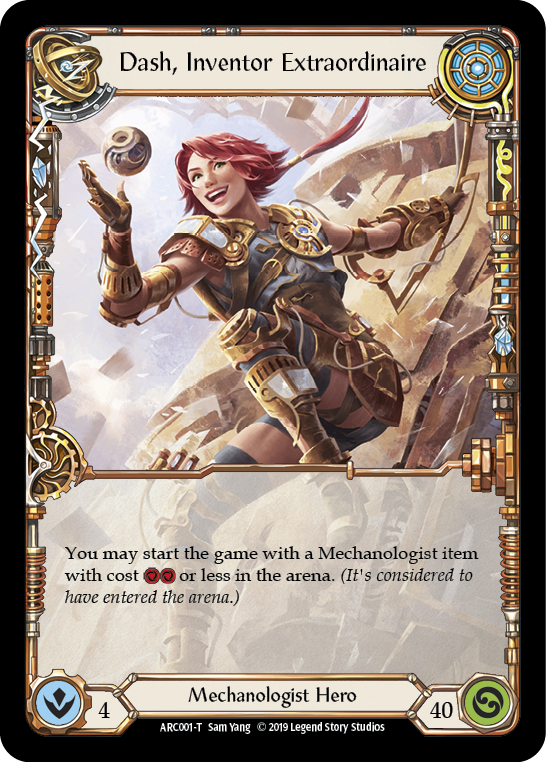Dash // Dash, Inventor Extraordinaire [Arcane Rising 1st Edition] 1st Edition Normal