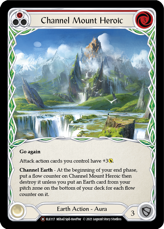 Channel Mount Heroic [Tales of Aria Unlimited] Unlimited Rainbow Foil