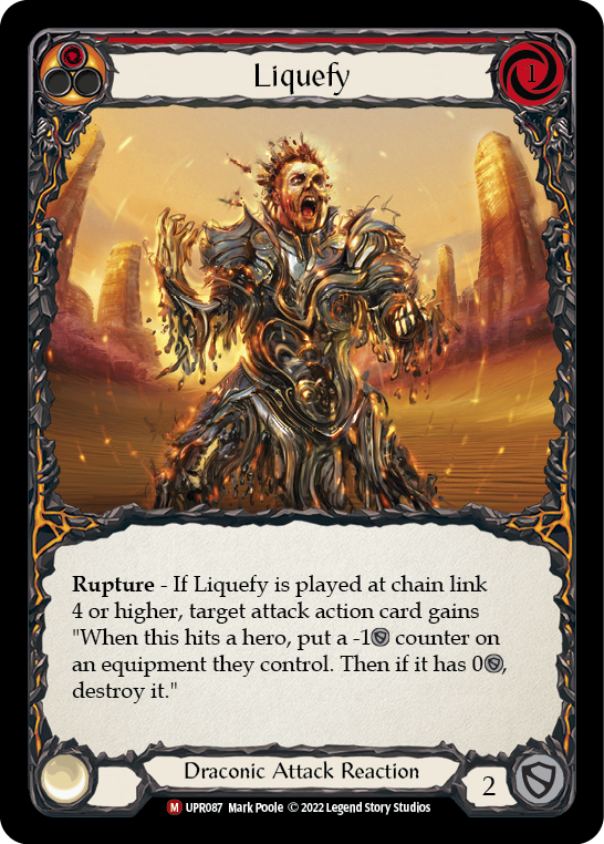 Liquefy [Uprising] Rainbow Foil