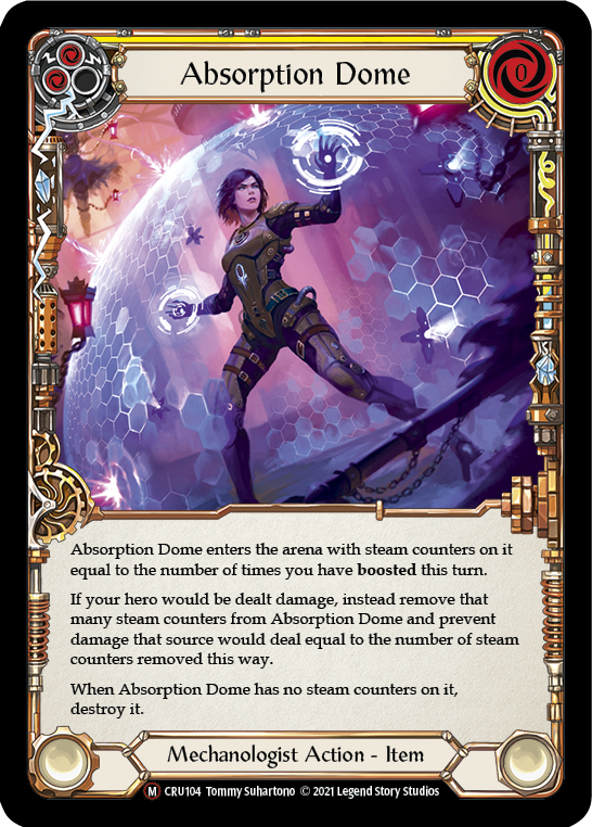 Absorption Dome [Crucible of War Unlimited] Unlimited Rainbow Foil