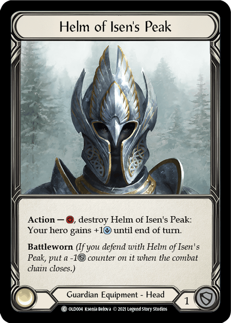 Helm of Isen's Peak [Tales of Aria Blitz Deck] 1st Edition Normal