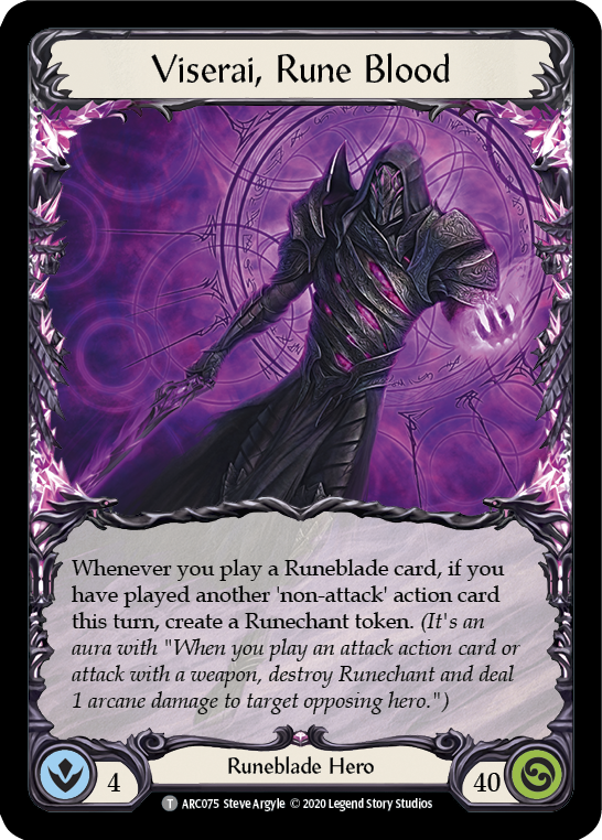 Viserai, Rune Blood [Arcane Rising Unlimited] Unlimited Normal