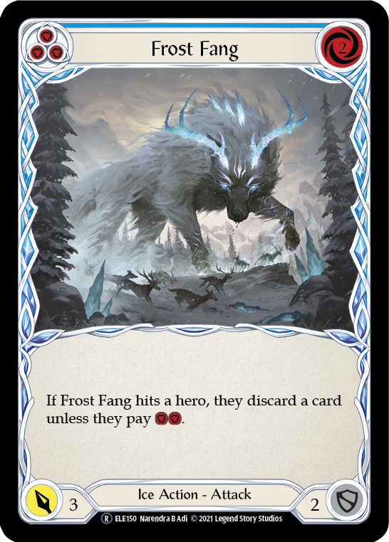 Frost Fang (Blue) [Tales of Aria Unlimited] Unlimited Rainbow Foil
