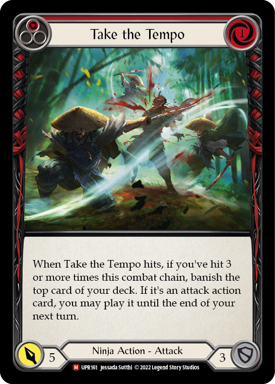 Take the Tempo [Uprising] Rainbow Foil