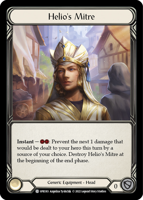 Helio's Mitre [Uprising] Cold Foil