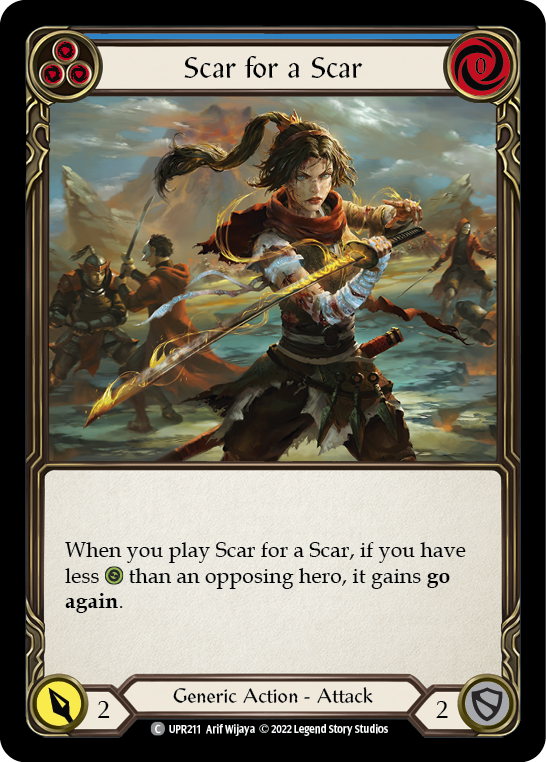 Scar for a Scar (Blue) [Uprising]